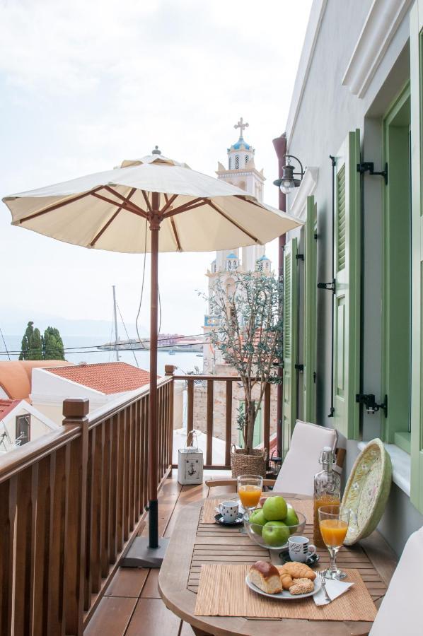 Luca'S Houses Chalki Town Bagian luar foto