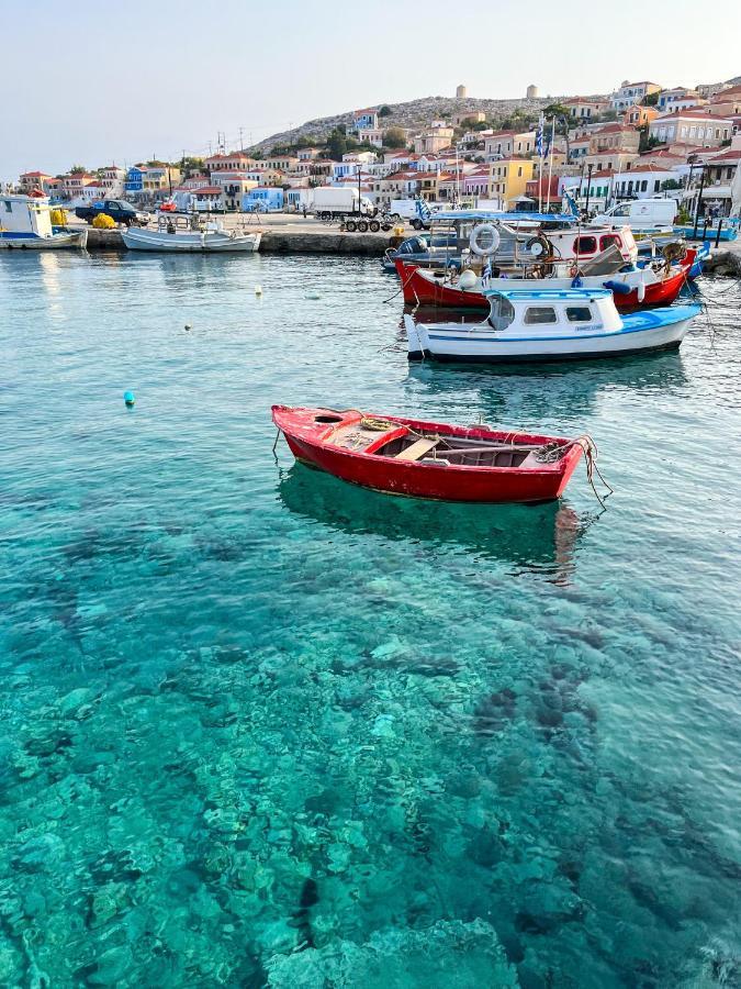Luca'S Houses Chalki Town Bagian luar foto